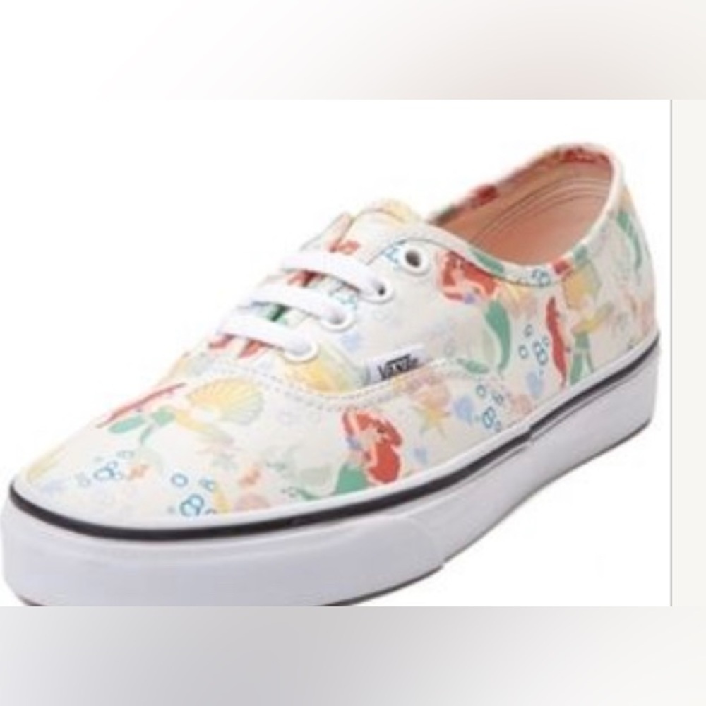 Rare Vans. Disney Little mermaid, Ariel. Size 9